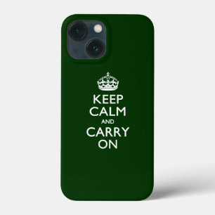 HALTEN SIE DIE KALMEN UND TRAGEN SIE SICH AUF "grü Case-Mate iPhone Hülle
