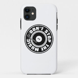 HALTEN SIE DIE MUSIK NICHT AUF iPhone 11 HÜLLE