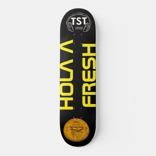 HALTEN SIE EIN FRISCHES Skateboard (Vorderseite)
