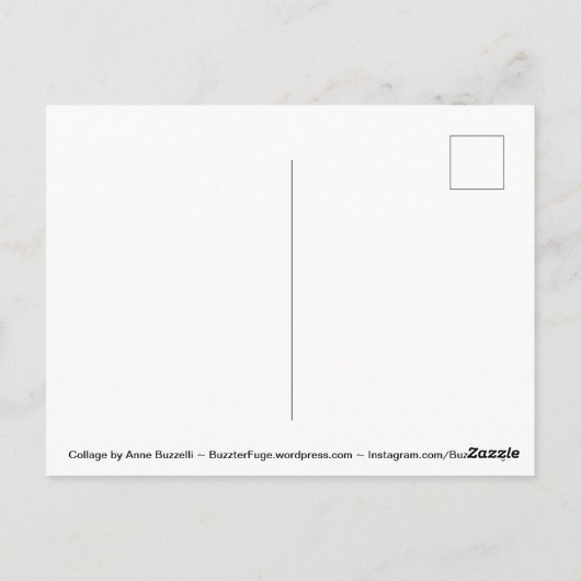 Halten Sie fest - Postkarte (Rückseite)