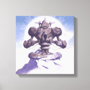 Halten Sie - Greg Baldwin von CreatureBox aus Leinwanddruck