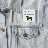 Halten Sie Hund-EIS Knopf 2 instand Button (Beispiel)