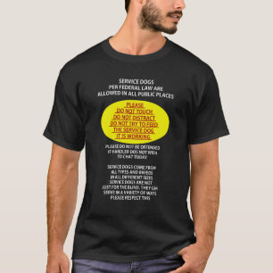 Halten Sie Hundeetikette instand T-Shirt