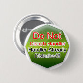 Halten Sie Hundehelfer-grünes Gelee instand Button (Vorne & Hinten)