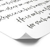 Halten Sie ihn Kinderzimmer drucken Boy Kinderzimm Poster (Ecke)