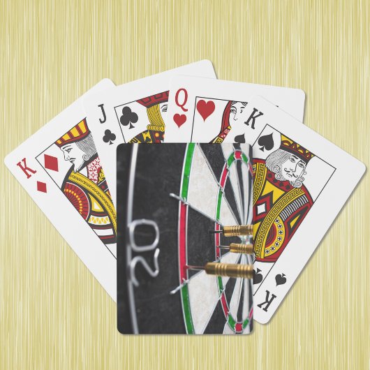 Halten Sie Ihr vertikales Foto um hervorragende Qu Spielkarten