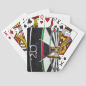 Halten Sie Ihr vertikales Foto um hervorragende Qu Spielkarten (Rückseite)