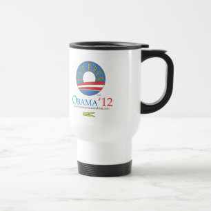Halten Sie Ihre Nase und wählen Sie Obama 2012 Reisebecher