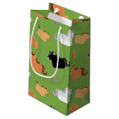 Halten Sie Ihre Pferde Kleine Geschenktüte (Rückseite Schrägansicht)