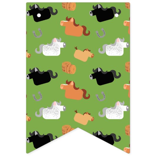 Halten Sie Ihre Pferde Wimpelkette (Zweite Fahne)