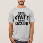 Halten Sie Ihren Gatten für den Rizzler fest T-Shirt (Vorderseite)