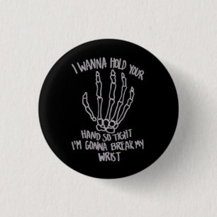 Halten Sie Ihren Handknopf Button