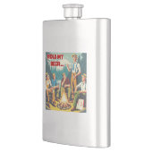 Halten Sie mein Bier-Camping fest Flachmann (Links)