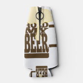 Halten Sie mein Bier fest Flaschenkühler (Rückseite)