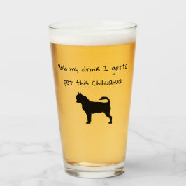 Halten Sie meine Tasse, die ich gotta-Pflücke dies Glas