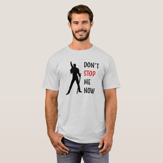 Halten Sie mich jetzt nicht auf T-Shirt (Vorne ganz)