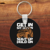 Halten Sie sich an den dirt-Racing-Geschenk. Schlüsselanhänger (Vorderseite)