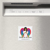 Halten Sie sich an die Liebe Angel Magnet (In Situ (Geschirrspüler))