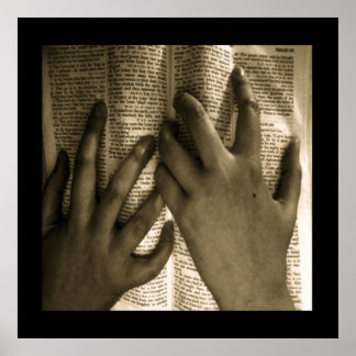 Halten Sie sich an sein Wort Poster