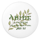 Halten Sie sich Christlich Keramikknauf (Vorderseite)