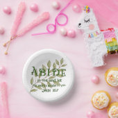 Halten Sie sich in Christlichen Papierbehältern fe Pappteller (Party)