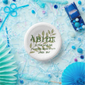 Halten Sie sich in Christlichen Papierbehältern fe Pappteller (Party)