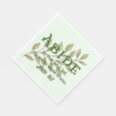 Halten Sie sich Serviette (Ecke)