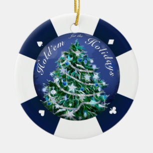 Halten Sie sie für die Feiertage Keramik Ornament