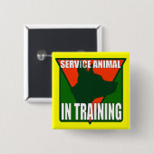 HALTEN SIE TIERtraining INSTAND Button (Vorne & Hinten)