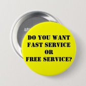 Halten Sie wantFAST serviceORFREE instand? Button (Vorne & Hinten)