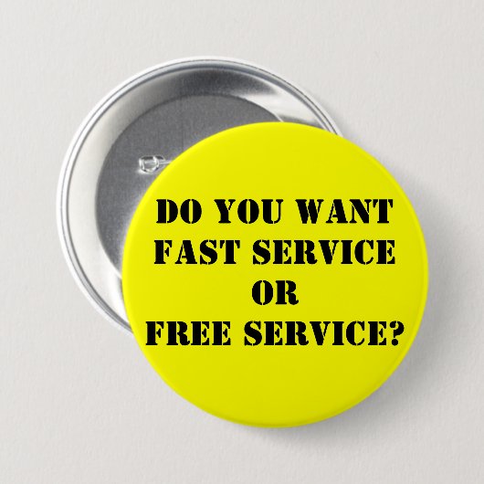 Halten Sie wantFAST serviceORFREE instand? Button (Vorne & Hinten)