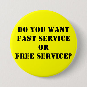 Halten Sie wantFAST serviceORFREE instand? Button