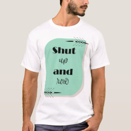 Halten und Zeile T-Shirt
