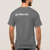 Halten von Nachtwache T-Shirt (Rückseite)