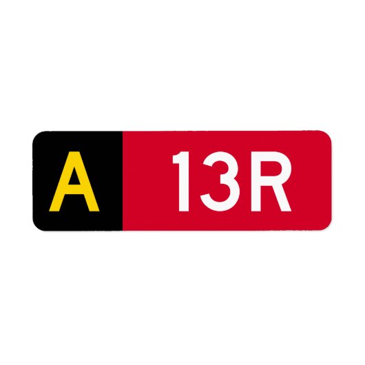 Haltepunkt Zeichen A13R (Vorne)