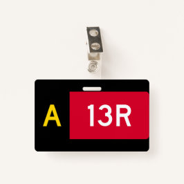 Haltepunkt Zeichen A13R Ausweis