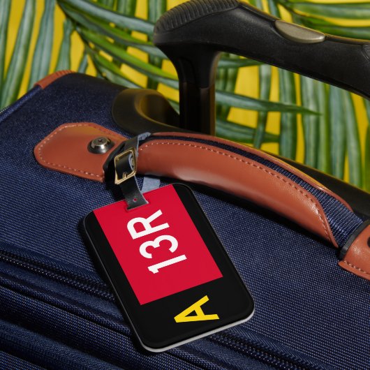 Haltepunkt Zeichen A13R Gepäckanhänger (Vorderseite Insitu 1)