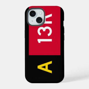 Haltepunkt Zeichen A13R iPhone 15 Hülle