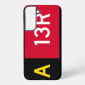 Haltepunkt Zeichen A13R Samsung Galaxy Hülle (Rückseite)