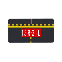 Haltepunktmarkierung 13R-31L