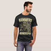 Halter von Hammer-König Of Drills Groundskeeper T-Shirt (Vorne ganz)