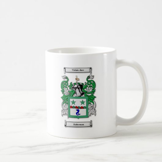 Halterman Wappen Kaffeetasse (Rechts)