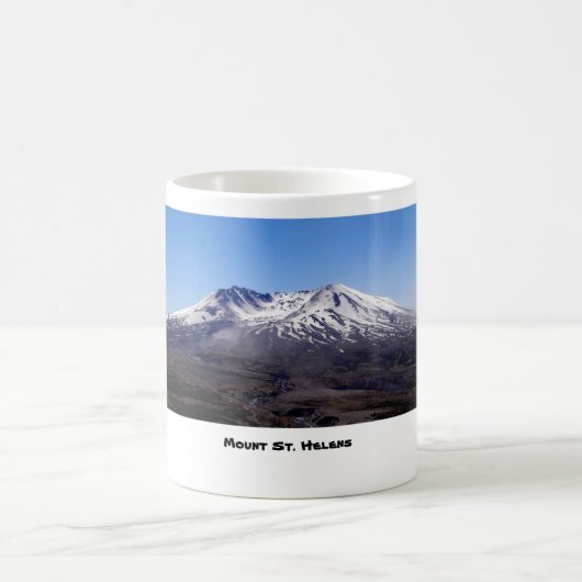 Halterung. St. Helens Tasse mit Foto und lustigen  (Mittel)