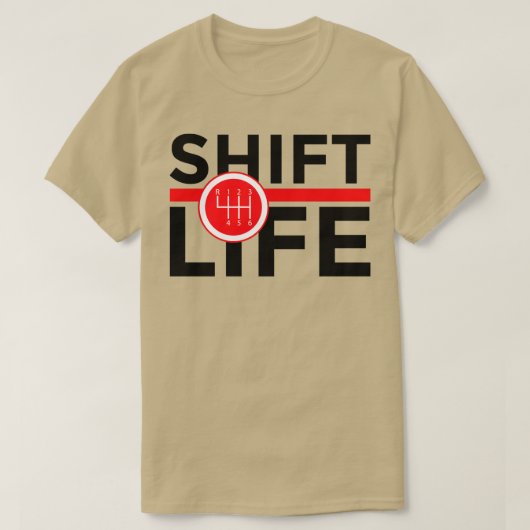 Halteschaltungsstörung manuelle Übertragung T-Shirt (Design vorne)