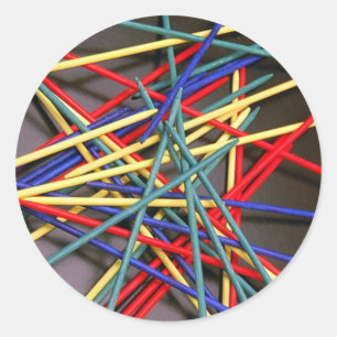 Haltestangen Runder Aufkleber