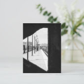 Haltestelle Brighton Beach U-Bahn Postkarte (Stehend Vorderseite)