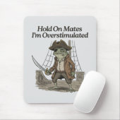 Haltet durch, Leute, Frosch-Autismus-Bewusstsein Mousepad (Mit Mouse)