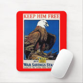 Haltet ihn frei mousepad (Mit Mouse)