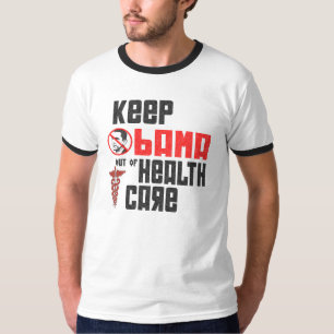 Haltet Obama aus der Gesundheitsversorgung Männer  T-Shirt