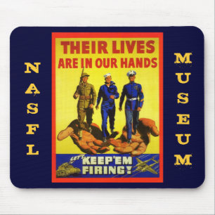 Haltet sie feuernd mousepad